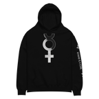 HIDDEN LIGHT | Oversized Heavyweight Hoodie – Lux in Tenebris - FixedStars Apparel