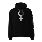 HIDDEN LIGHT | Oversized Heavyweight Hoodie – Lux in Tenebris - FixedStars Apparel