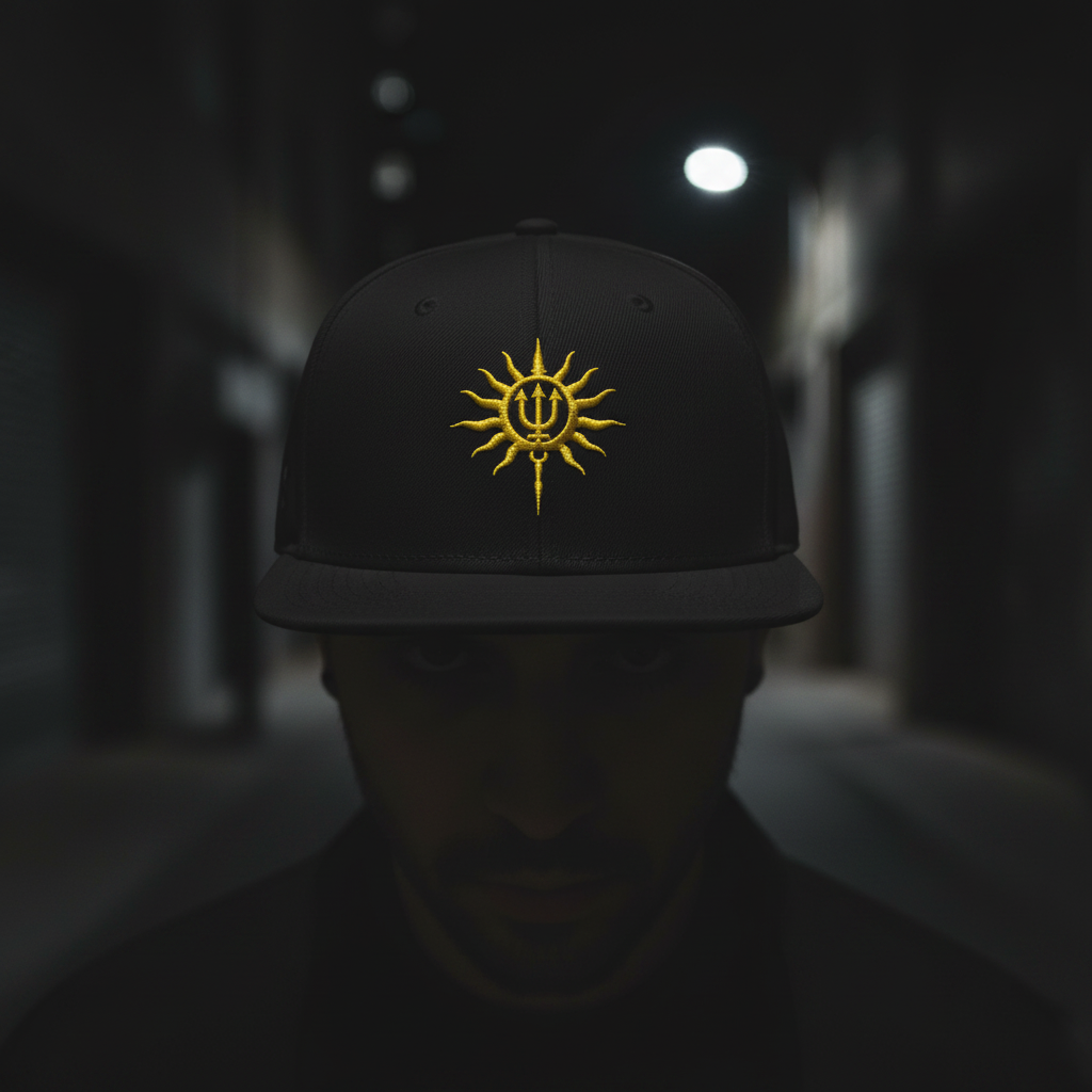 Marée Noire Snapback Lifestyle Mockup