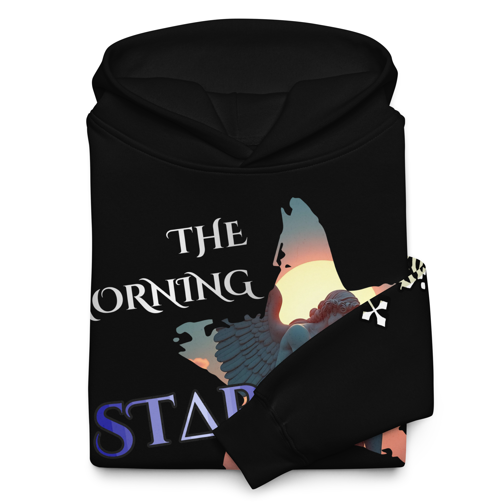 THE MORNING STAR | Unisex Oversized Heavyweight Hoodie - Lux In Tenebris