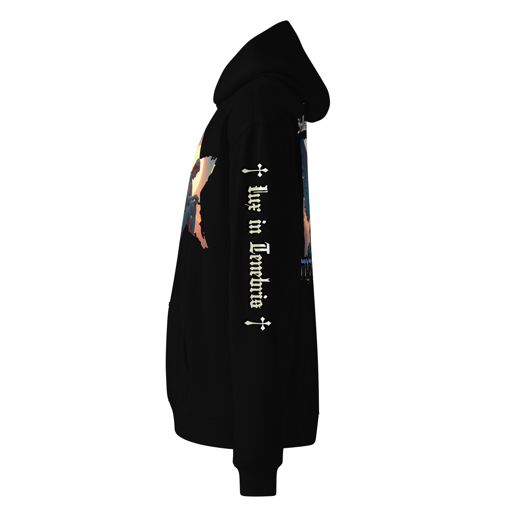 THE MORNING STAR | Unisex Oversized Heavyweight Hoodie - Lux In Tenebris